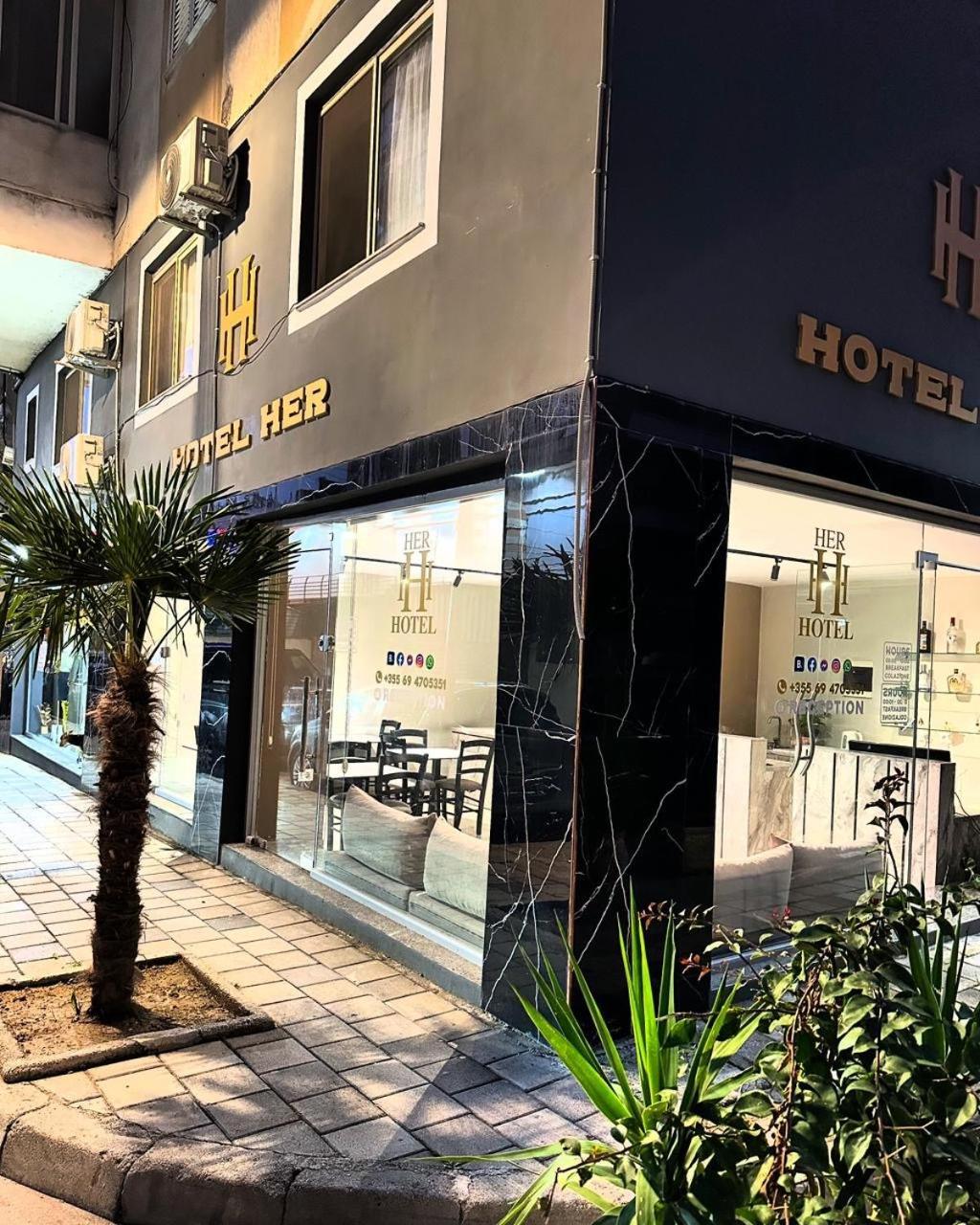 Hotel Her Vlorë エクステリア 写真